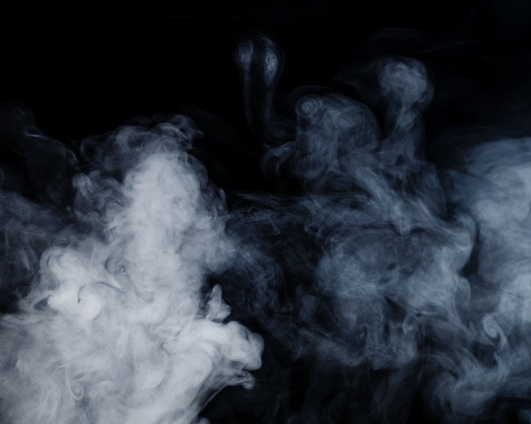 Swirling smoke abstract